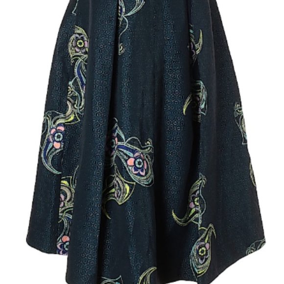 Phoebe Midi Floral Skirt - Picture 2 of 2